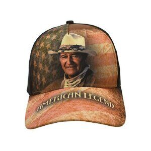 New John Wayne American Legend Baseball Hat Cap Gift Photo Cowboy Western Movie